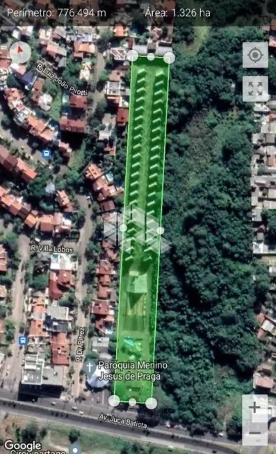 Foto 1 de Lote/Terreno à venda, 15000m² em Cavalhada, Porto Alegre