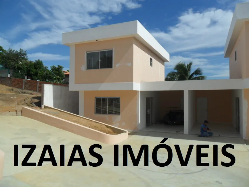 Foto 1 de Casa de Condomínio com 2 Quartos à venda, 80m² em Bacaxa Bacaxa, Saquarema