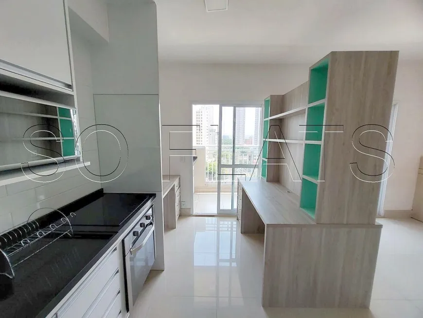 Foto 1 de Apartamento com 1 Quarto à venda, 37m² em Santo Amaro, São Paulo