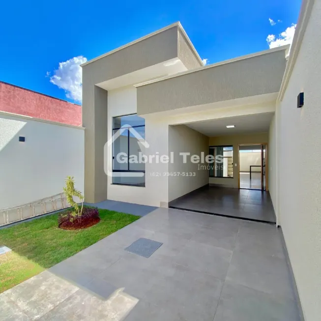 Foto 1 de Casa com 3 Quartos à venda, 111m² em Residencial Alice Barbosa, Goiânia