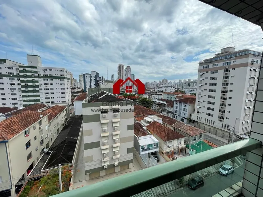 Foto 1 de Apartamento com 3 Quartos à venda, 100m² em Campo Grande, Santos