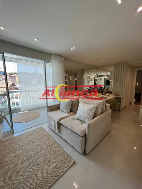 Foto 1 de Apartamento com 2 Quartos à venda, 62m² em Jardim Vila Galvão, Guarulhos