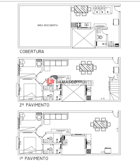 Foto 1 de Cobertura com 2 Quartos à venda, 92m² em Vila Pires, Santo André