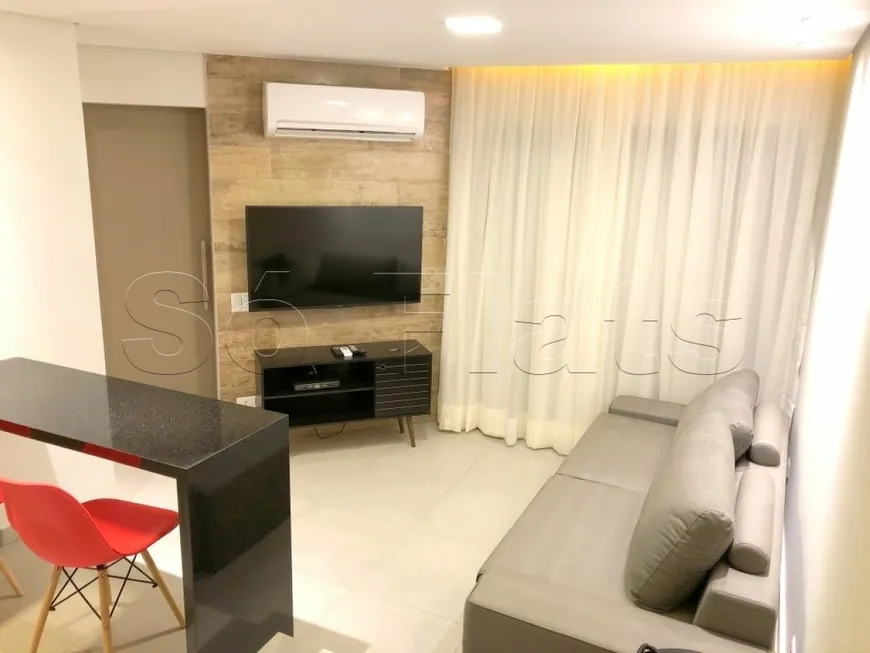 Foto 1 de Flat com 1 Quarto à venda, 37m² em Jardins, São Paulo