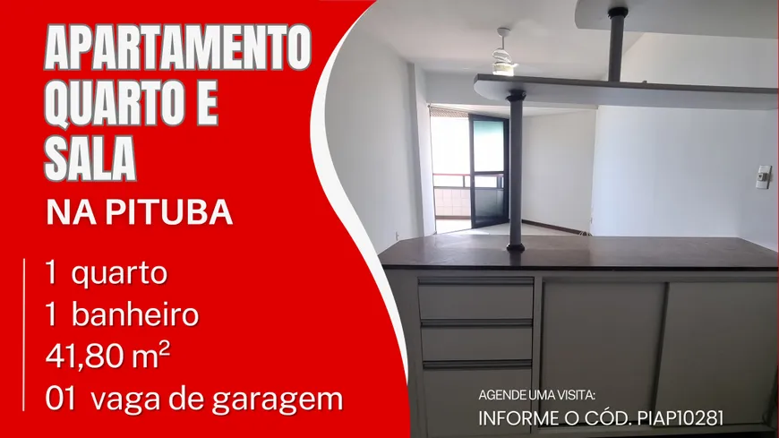 Foto 1 de Apartamento com 1 Quarto à venda, 41m² em Pituba, Salvador