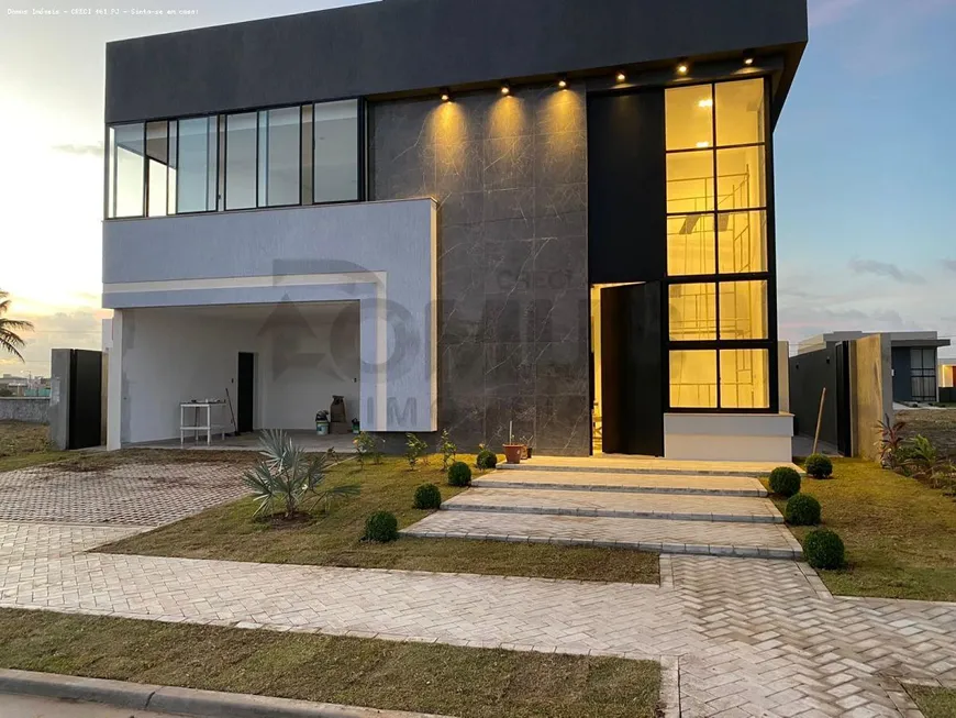 Foto 1 de Casa de Condomínio com 6 Quartos à venda, 320m² em Alphaville, Barra dos Coqueiros