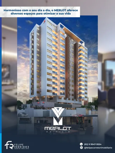 Foto 1 de Apartamento com 3 Quartos à venda, 117m² em Jatiúca, Maceió