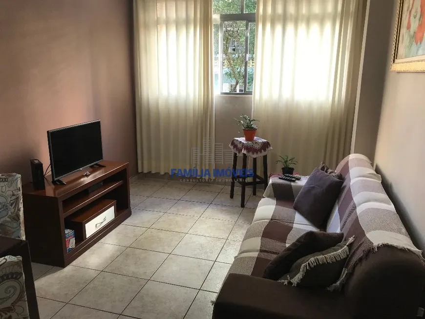 Foto 1 de Apartamento com 1 Quarto à venda, 50m² em José Menino, Santos