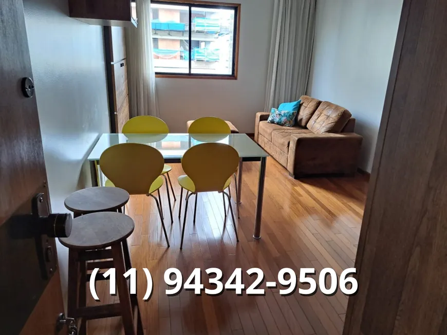 Foto 1 de Apartamento com 1 Quarto para alugar, 52m² em Jardim Paulista, São Paulo
