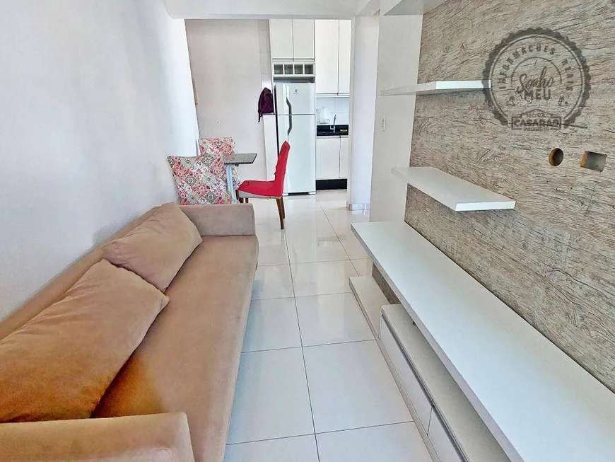 Foto 1 de Apartamento com 1 Quarto à venda, 49m² em Vila Guilhermina, Praia Grande