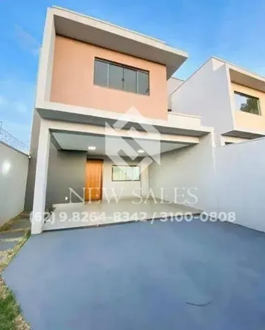 Foto 1 de Casa com 3 Quartos à venda, 129m² em Jardim Presidente, Goiânia