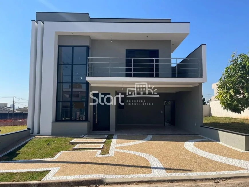 Foto 1 de Casa de Condomínio com 3 Quartos à venda, 165m² em Parque Olívio Franceschini, Hortolândia