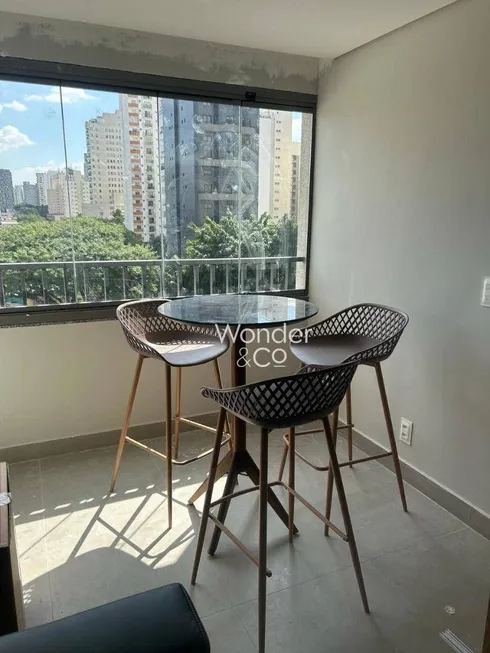 Foto 1 de Apartamento com 1 Quarto para alugar, 31m² em Moema, São Paulo