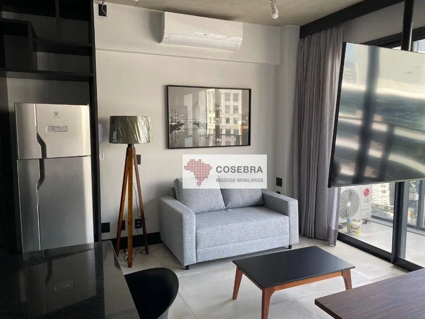 Foto 1 de Apartamento com 1 Quarto para venda ou aluguel, 42m² em Vila Olímpia, São Paulo