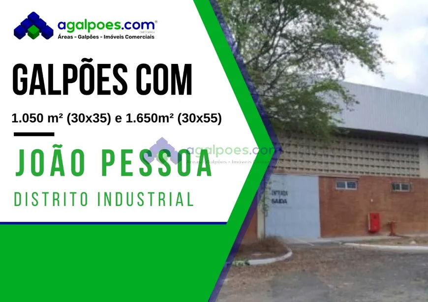 Foto 1 de Galpão/Depósito/Armazém para alugar, 23000m² em Distrito Industrial, João Pessoa