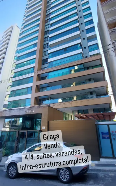 Foto 1 de Apartamento com 4 Quartos à venda, 182m² em Graça, Salvador