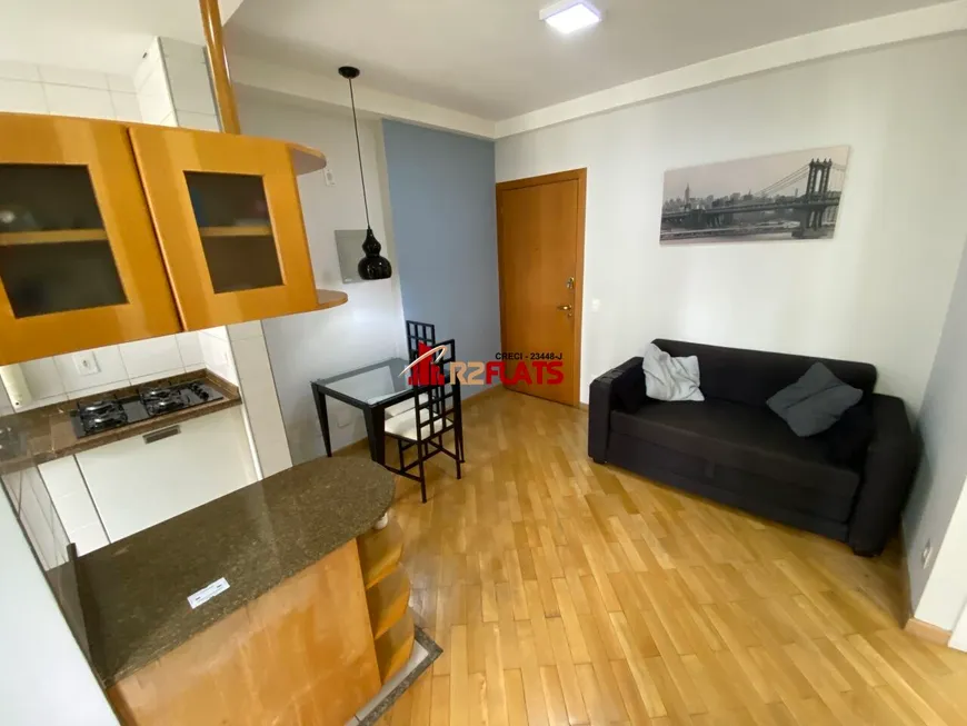 Foto 1 de Flat com 1 Quarto à venda, 37m² em Jardins, São Paulo