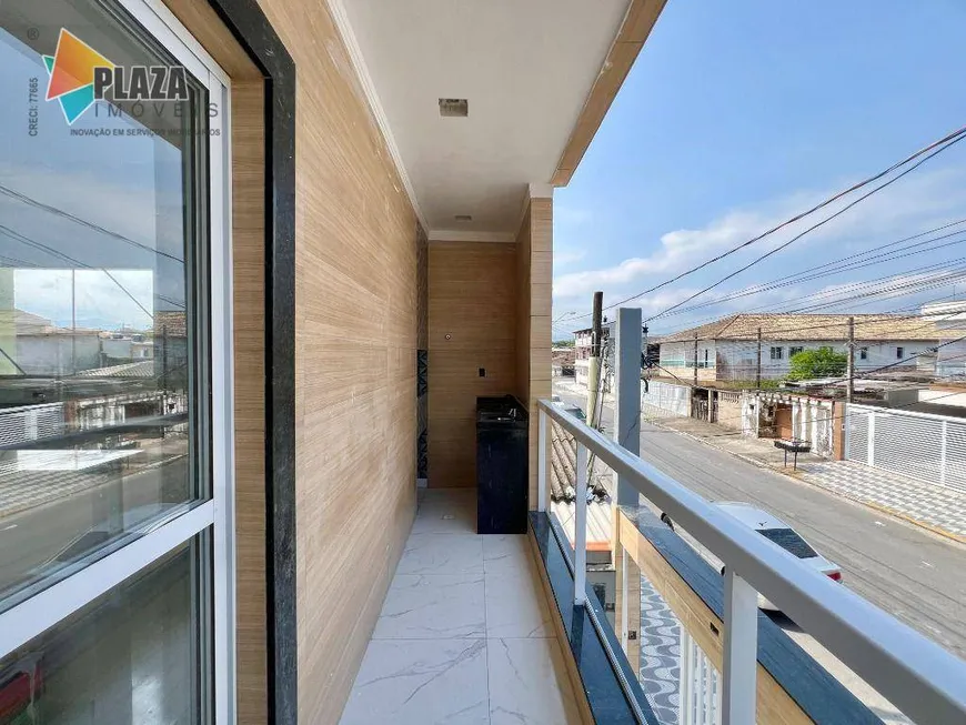 Foto 1 de Casa de Condomínio com 2 Quartos à venda, 58m² em Tude Bastos, Praia Grande