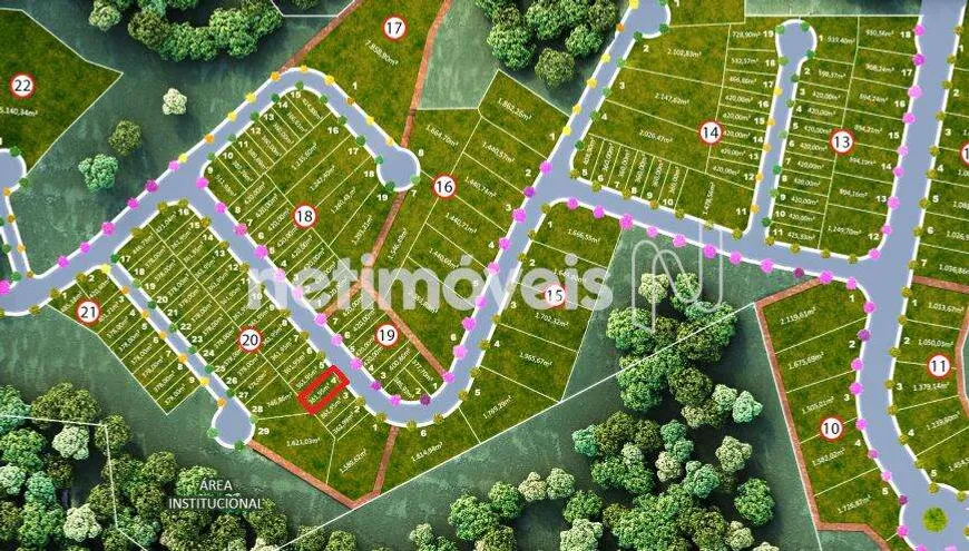 Foto 1 de Lote/Terreno à venda, 362m² em Santa Fé, Betim