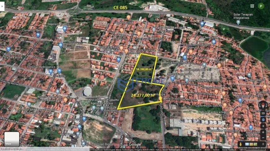 Foto 1 de Lote/Terreno à venda, 24277m² em Centro, Caucaia