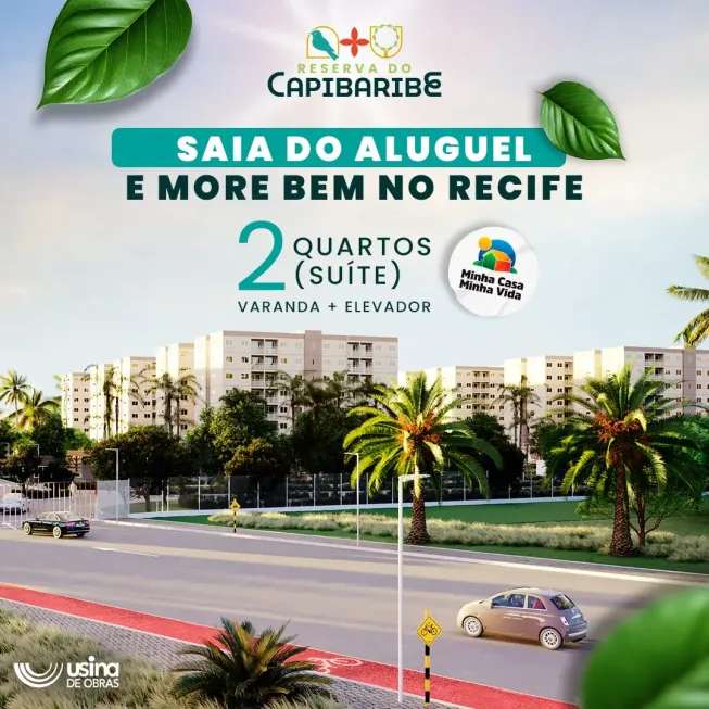 Foto 1 de Apartamento com 2 Quartos à venda, 40m² em Várzea, Recife