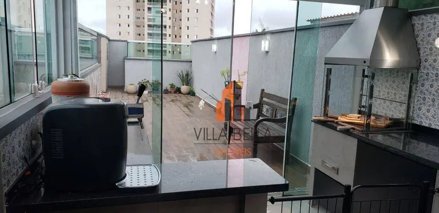 Foto 1 de Cobertura com 3 Quartos à venda, 160m² em Vila Valparaiso, Santo André