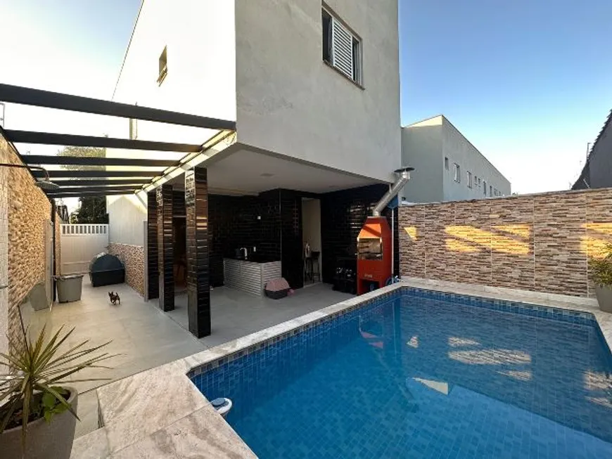 Foto 1 de Casa de Condomínio com 3 Quartos à venda, 96m² em Jardim Suarão, Itanhaém