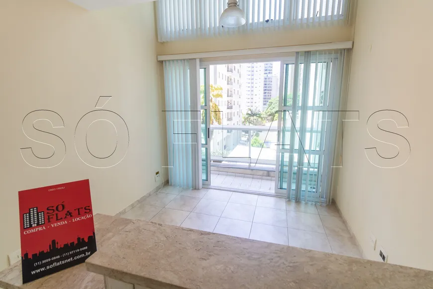 Foto 1 de Flat com 1 Quarto à venda, 44m² em Moema, São Paulo