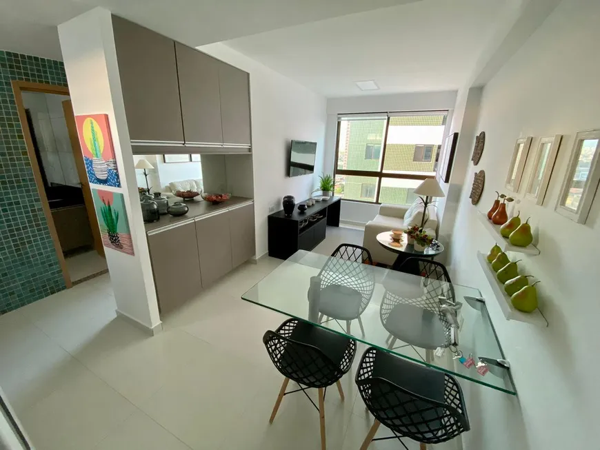 Foto 1 de Apartamento com 1 Quarto à venda, 33m² em Barra de Jangada, Jaboatão dos Guararapes