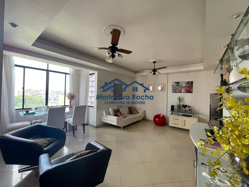 Foto 1 de Apartamento com 3 Quartos à venda, 122m² em Brotas, Salvador