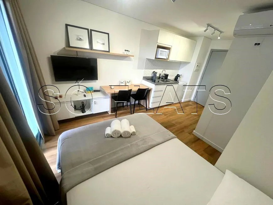 Foto 1 de Flat com 1 Quarto para alugar, 26m² em Vila Madalena, São Paulo