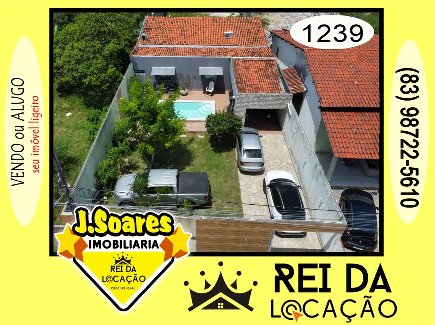 Foto 1 de Casa com 2 Quartos à venda, 120m² em Loteamento Recanto do Poço, Cabedelo