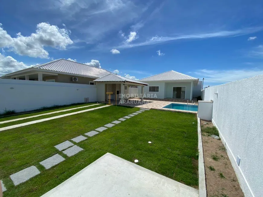 Foto 1 de Casa de Condomínio com 3 Quartos à venda, 130m² em Fazendinha, Araruama