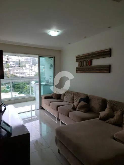 Foto 1 de Apartamento com 2 Quartos à venda, 90m² em Charitas, Niterói