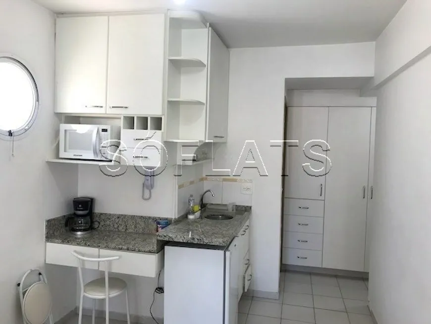 Foto 1 de Flat com 1 Quarto para alugar, 27m² em Pinheiros, São Paulo