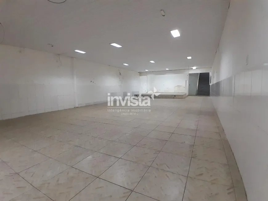 Foto 1 de Galpão/Depósito/Armazém com 1 Quarto para alugar, 555m² em Centro, Santos