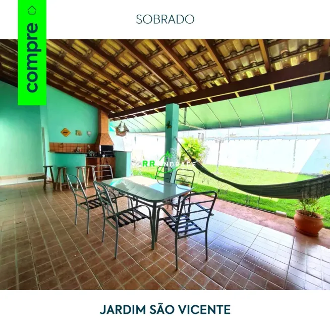 Foto 1 de Sobrado com 3 Quartos à venda, 198m² em Jardim Sao Vicente, Franca