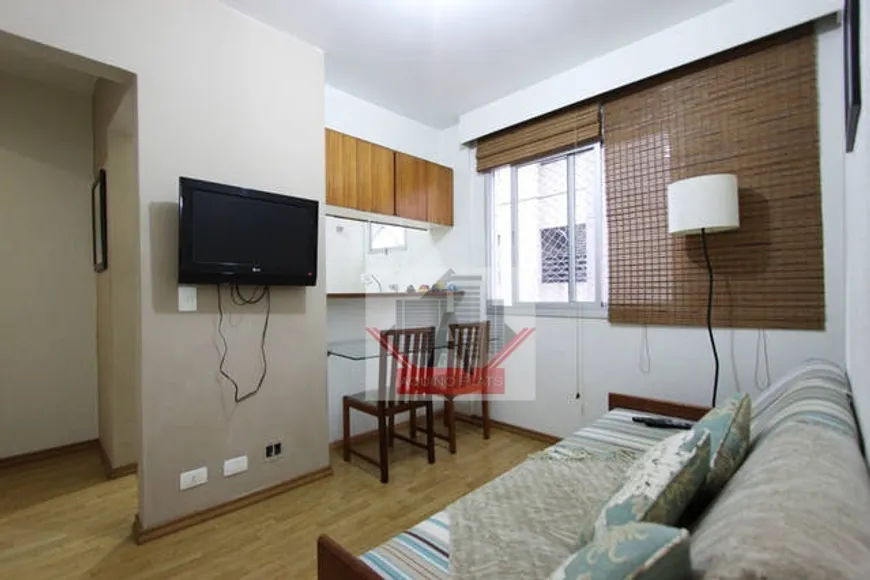 Foto 1 de Flat com 1 Quarto para alugar, 38m² em Bela Vista, São Paulo