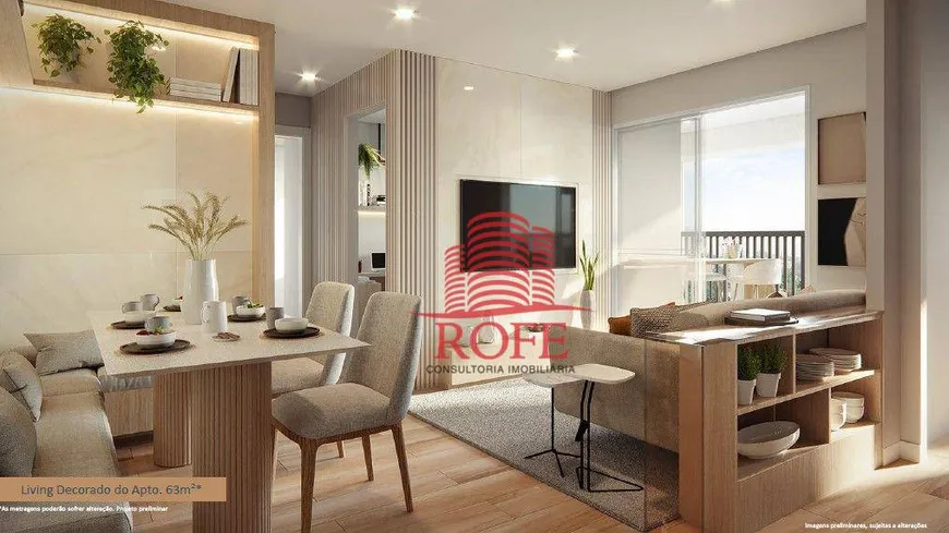 Foto 1 de Apartamento com 2 Quartos à venda, 63m² em Chácara Santo Antônio, São Paulo