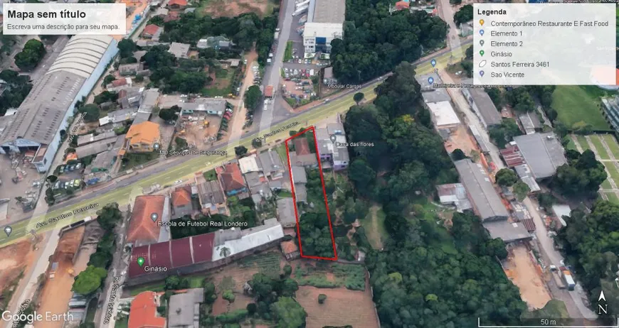 Foto 1 de Lote/Terreno à venda, 1232m² em Nossa Senhora das Graças, Canoas