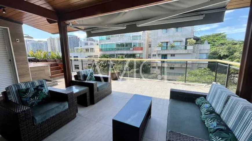 Foto 1 de Cobertura com 3 Quartos à venda, 318m² em Barra da Tijuca, Rio de Janeiro