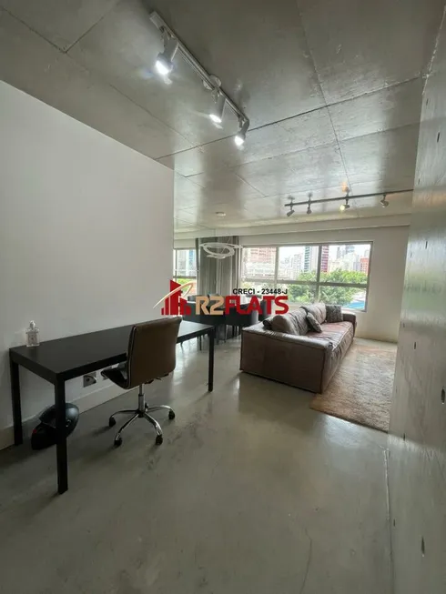 Foto 1 de Flat com 1 Quarto para alugar, 69m² em Vila Olímpia, São Paulo