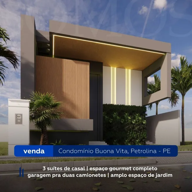 Foto 1 de Casa de Condomínio com 3 Quartos à venda, 10m² em Boa Esperança, Petrolina