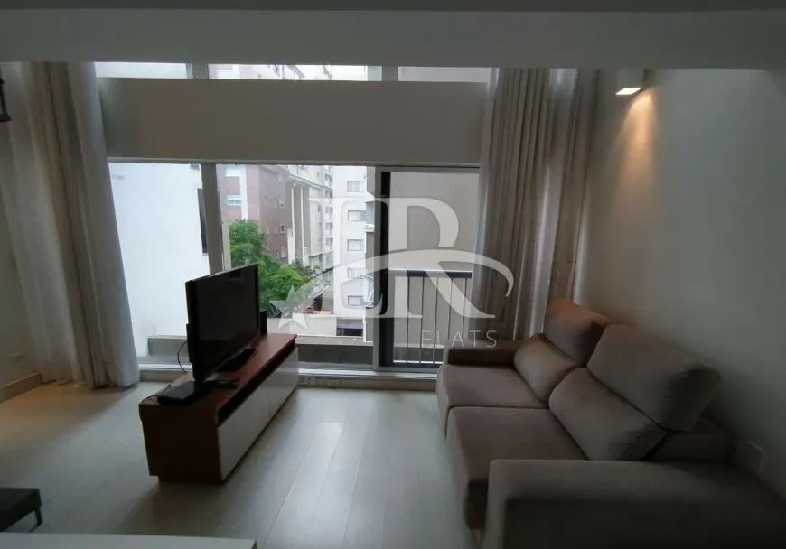 Foto 1 de Flat com 1 Quarto para alugar, 55m² em Bela Vista, São Paulo