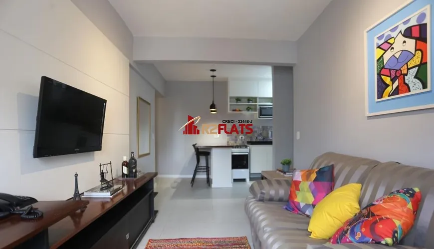 Foto 1 de Flat com 1 Quarto para alugar, 37m² em Bela Vista, São Paulo