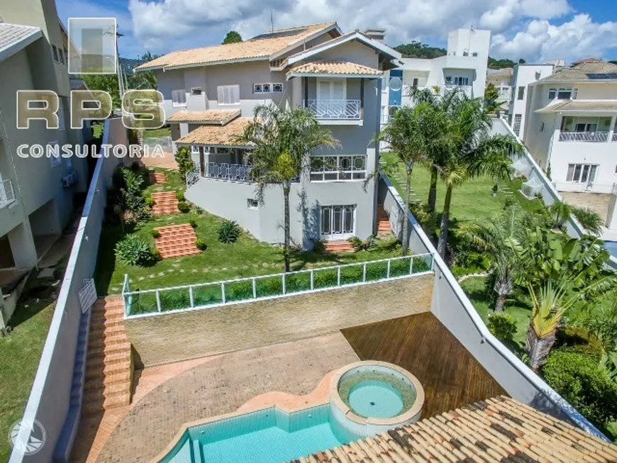 Foto 1 de Casa de Condomínio com 5 Quartos para venda ou aluguel, 545m² em Vila Santista, Atibaia