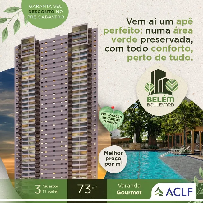 Foto 1 de Apartamento com 3 Quartos à venda, 73m² em Campo Grande, Recife