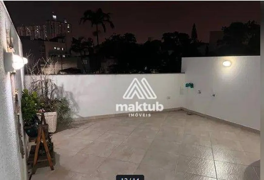 Foto 1 de Cobertura com 2 Quartos à venda, 90m² em Jardim Paraiso, Santo André