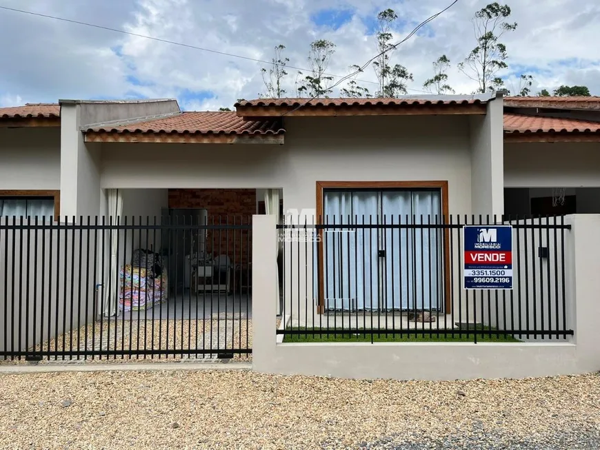 Foto 1 de Casa com 2 Quartos à venda, 58m² em Guabiruba Sul, Guabiruba