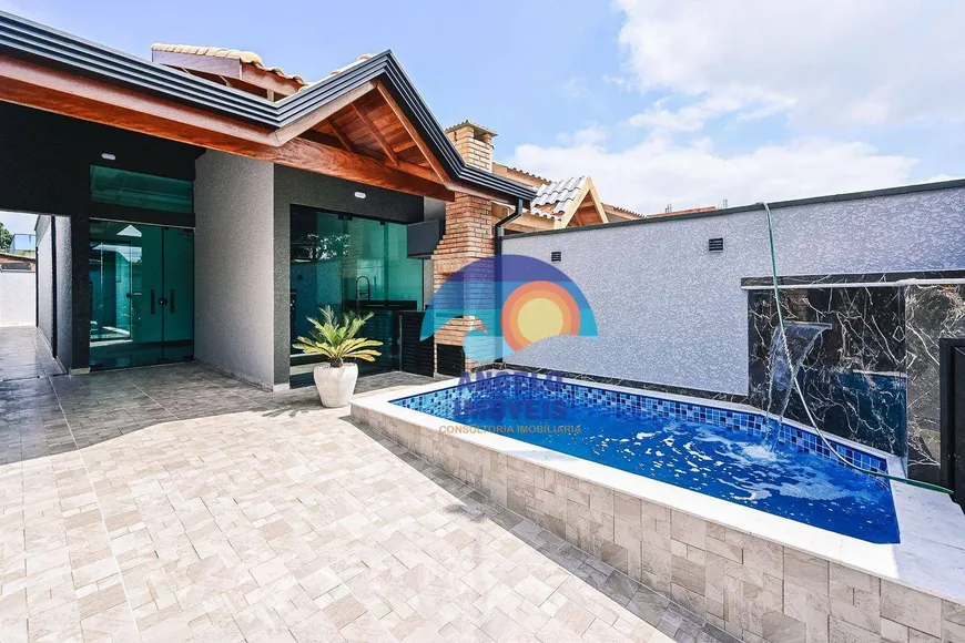 Foto 1 de Casa com 2 Quartos à venda, 75m² em Jardim Ribamar, Peruíbe
